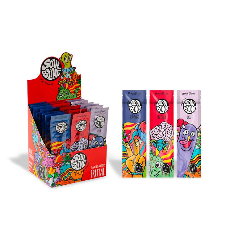 SOULBLIME BLUNT SABORES FRUTALES 24UDS