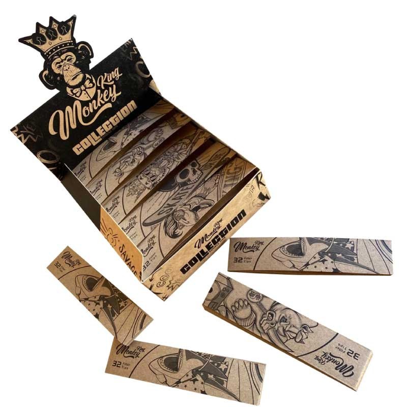 FILTROS DOBLE WOOD 40UDS MONKEY KING