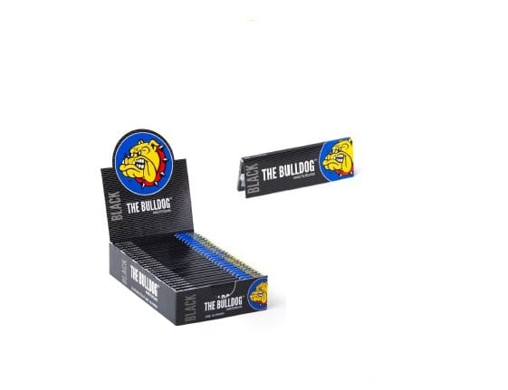 PAPELILLOS NEGRO 1 1/4 25 UD-BULLDOG (DS)
