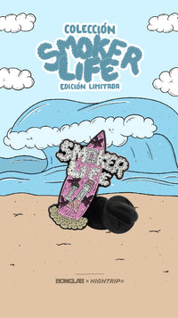 SMOKING BOARD PIN ED. LIMITADA-BONGLAB X HIGHTRIP (DS)