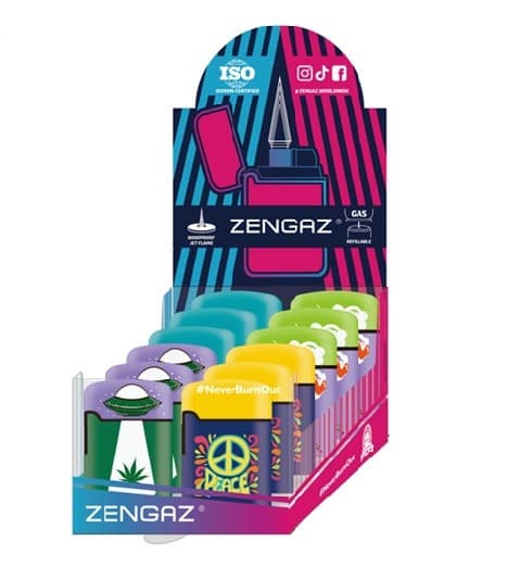 ENCENDEDOR ZL3 HIPPIE 12UD- ZENGAZ (DS)