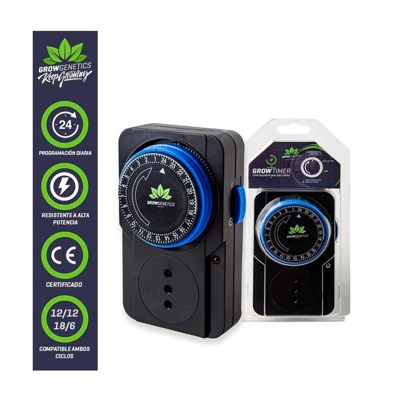 TIMER ANALOGO-GROW GENETICS (DS)