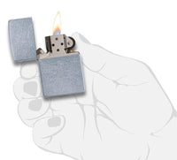 REG STREET CHROME-ZIPPO (DS)