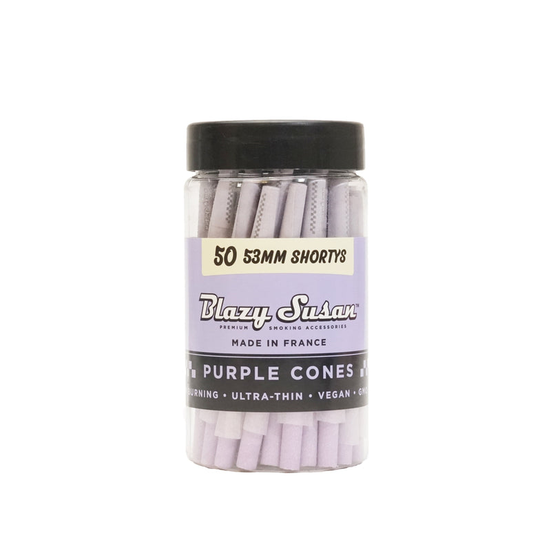 CONOS PRE ROLL PURPLE SHORTYS JAR 50U-BLAZY SUSAN (DS)