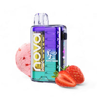 VAPORIZADOR DESECHABLE NOVA 20000 ZERO STRAWBERRY ICE CREAM-KEYSTONE (DS)