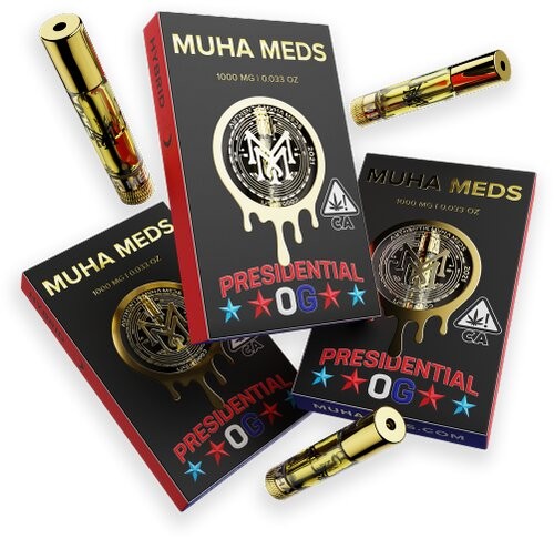 CARTRIDGE MUHA MEDS 0,8ML PRESIDENTAL OG HYBRID-MUHA MEDS (DS)