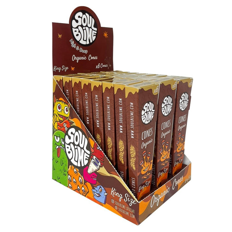 CONOS ORGANICOS KING SIZE 24U-SOULBLIME (DS)