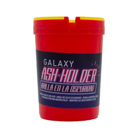 CENICERO ASH HOLDER GLOW IN THE DARK ROJO-GALAXY (DS)