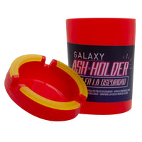 CENICERO ASH HOLDER GLOW IN THE DARK ROJO-GALAXY (DS)