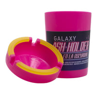 CENICERO ASH HOLDER GLOW IN THE DARK ROSADO-GALAXY (DS)