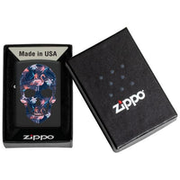 FLAMINGO SKULL DESIGN-ZIPPO (DS)