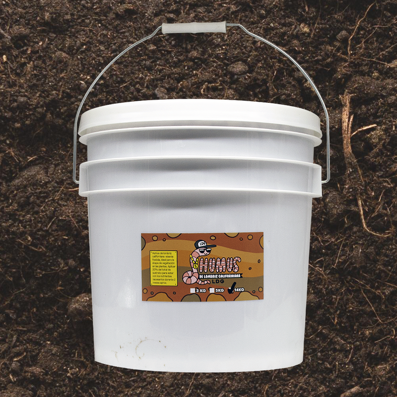 HUMUS DE LOMBRIZ CALIFORNIANA 14KG-LDG (DS)