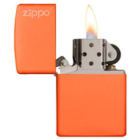 ORANGE MATTE-ZIPPO (DS)