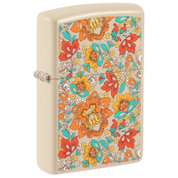 VINTAGE FLORAL-ZIPPO (DS)