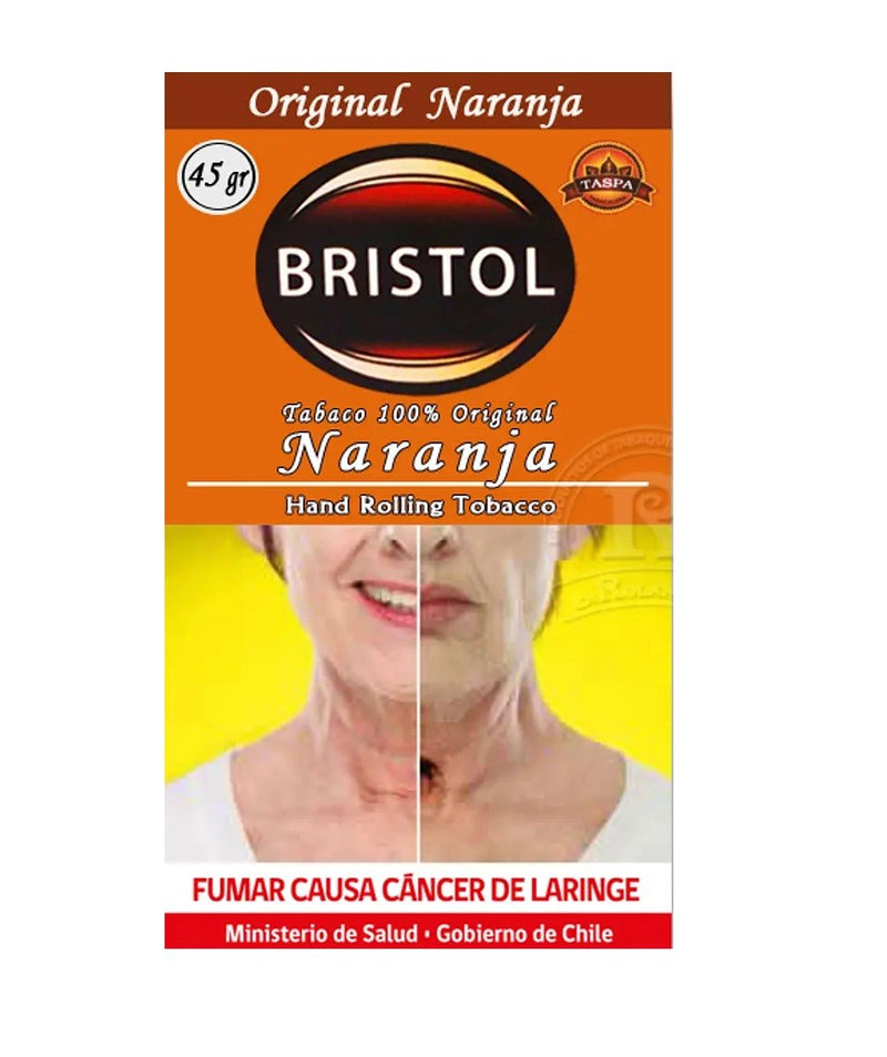 TABACO NARANJA 45GR- BRISTOL