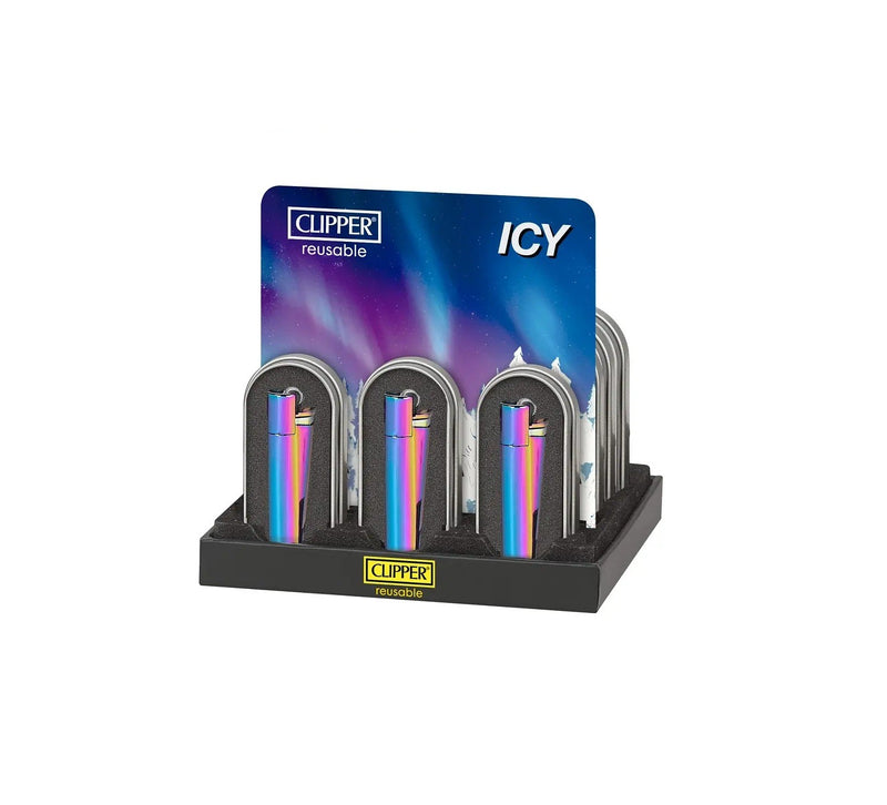 ENCENDEDOR METALICO ICY 12U-CLIPPER