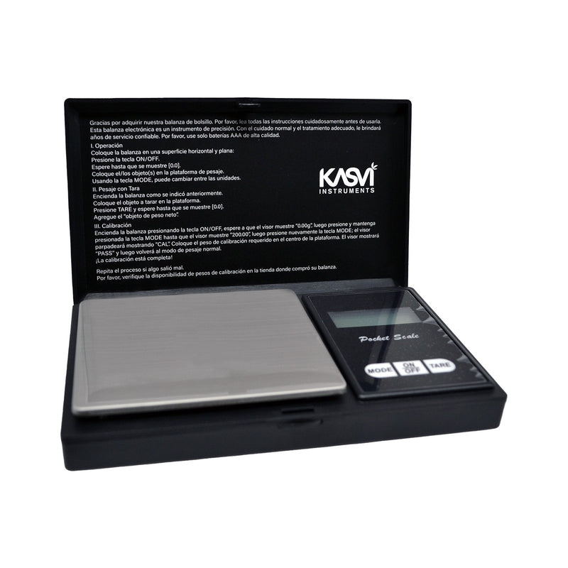 PESA GRAMERA PROFESIONAL 200/0,01GR-KASVI