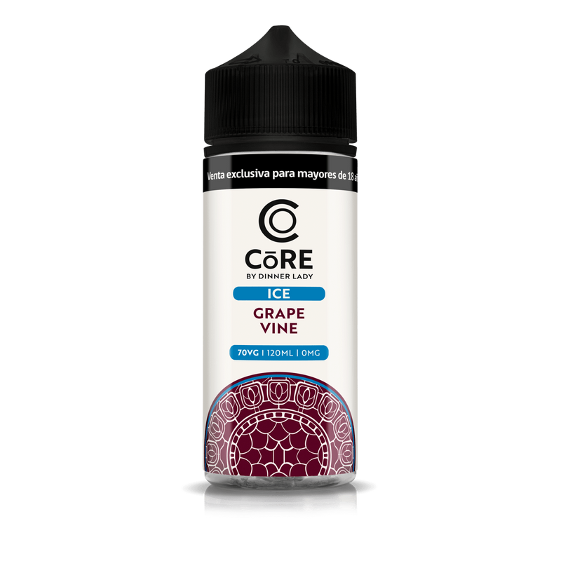 ESENCIA CORE ICE GRAPE VINE 0MG 120ML -DINNER LADY