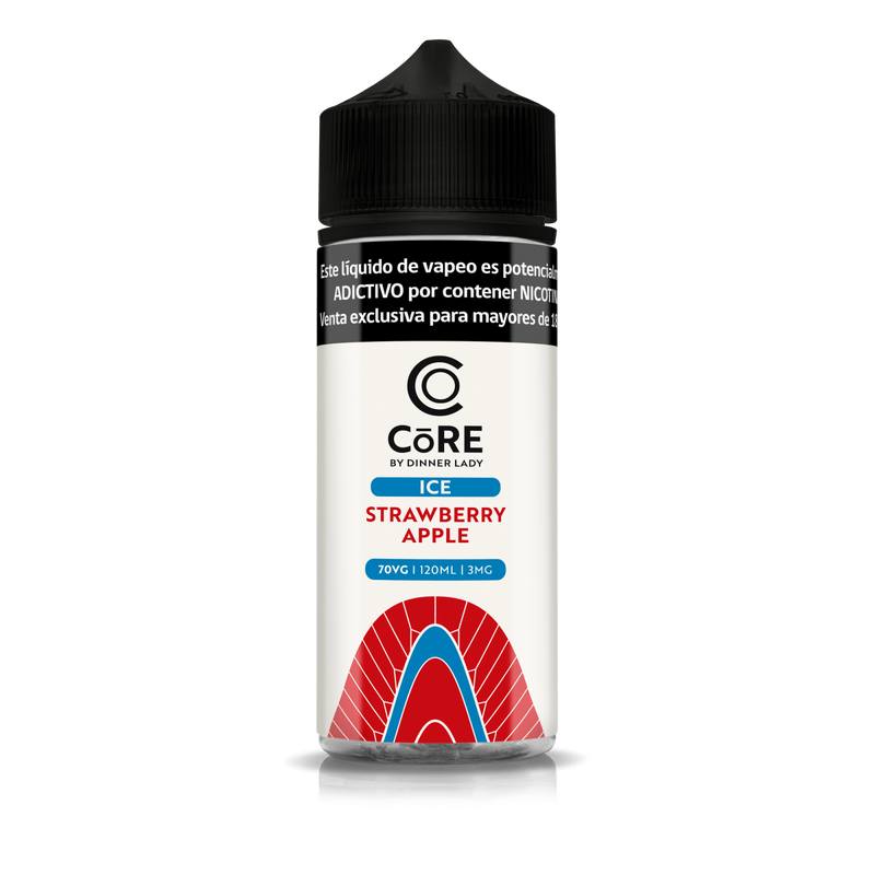 ESENCIA CORE ICE STRAWBERRY APPLE 3MG 120ML -DINNER LADY