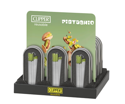 ENCENDEDOR METALICO PISTACHIO 12U-CLIPPER