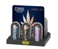ENCENDEDOR METALICO JUNGLE LEAFS 12U-CLIPPER (DS)