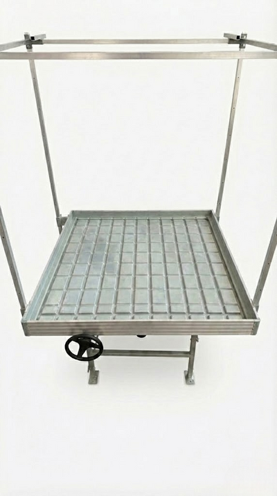 MESA DE CULTIVO CON BANDEJA DESLIZABLE 120X120-KASVI (DS)