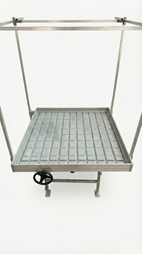MESA DE CULTIVO CON BANDEJA DESLIZABLE 120X120-KASVI (DS)