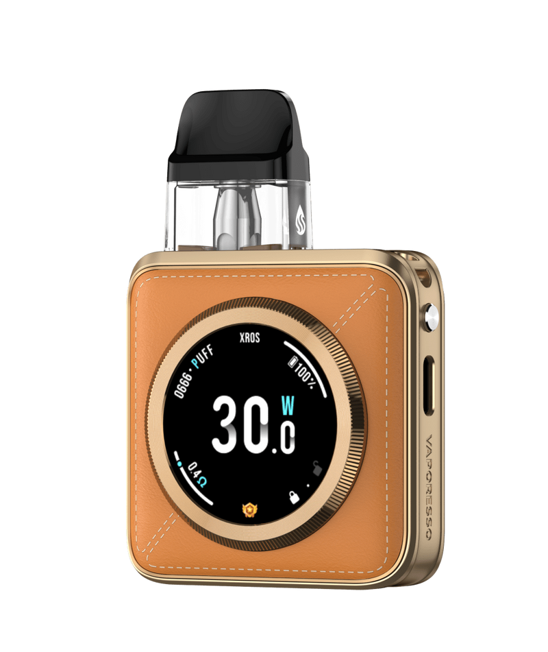 VAPORIZADOR XROS 5 NANO ORANGE LEATHERETTE -VAPORESSO