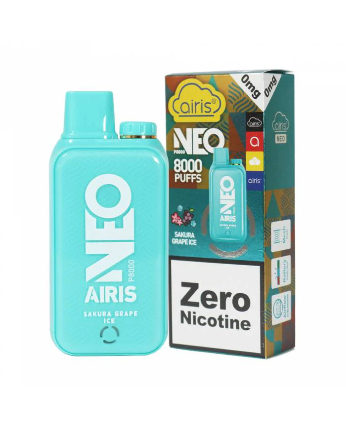 VAPORIZADOR AIRIS NEO P8000 SAKURA GRAPE ICE-VAPORIZADOR AIRISTECH (DS)