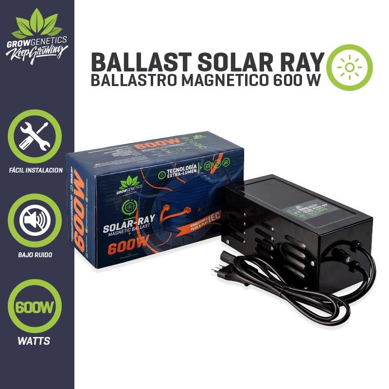 BALASTRO SOLAR RAY 600W-GROW GENETICS