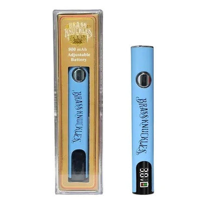 BATERIA TIPO C CON CABLE CON PANTALLA LIGHT BLUE - BRASS KNUCKLE (DS)