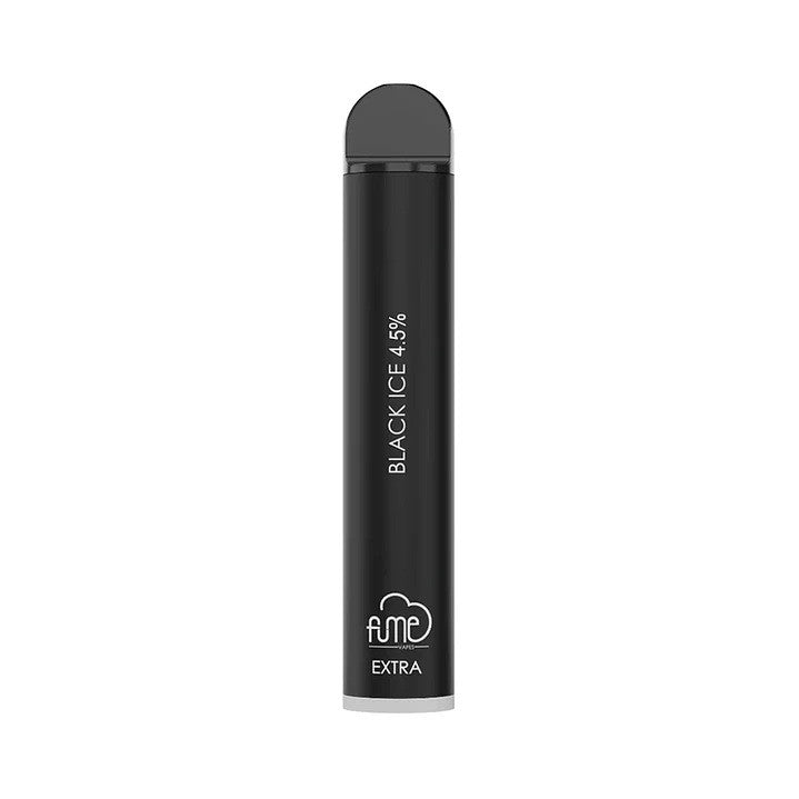 VAPE DESECHABLE EXTRA 1500 PUFFS BLACK ICE -FUME