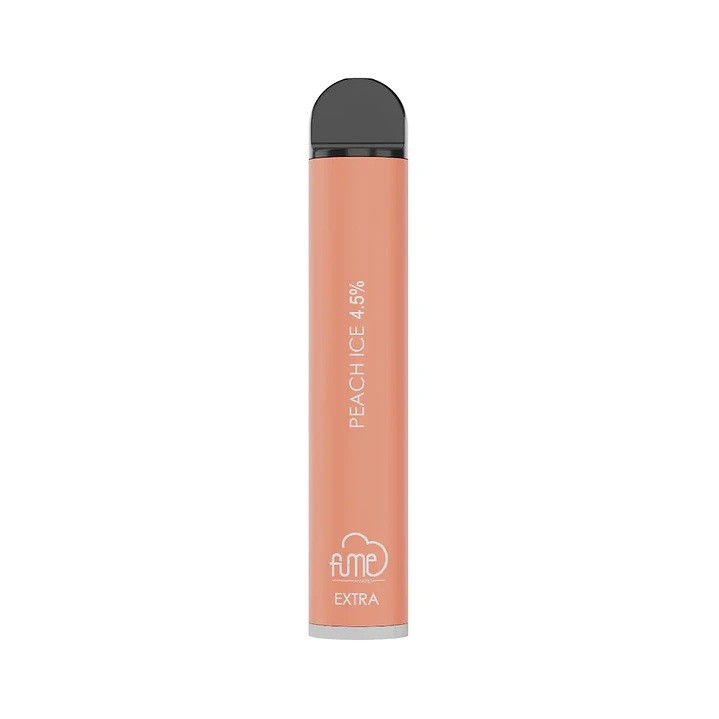VAPE DESECHABLE EXTRA 1500 PUFFS PEACH ICE -FUME