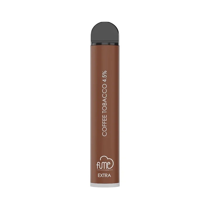 VAPE DESECHABLE EXTRA 1500 PUFFS COFFEE TOBACCO -FUME