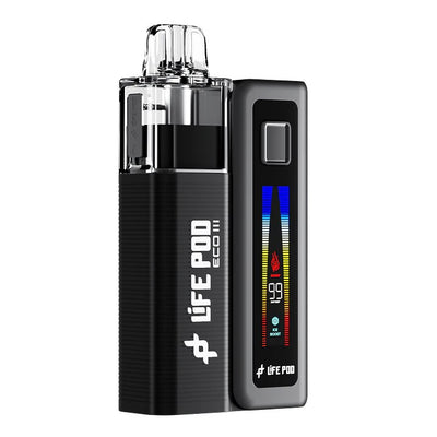 KIT VAPE + POD RECARGABLE ECO 3 0.8 5ML -LIFE POD (DS)