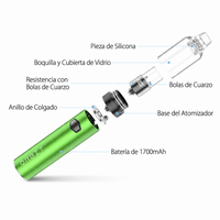 VAPORIZADOR ORBIT CONCENTRADOS 1700MAH GREEN- YOCAN (DS)