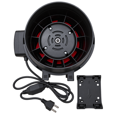 EXTRACTOR TT BLACK PRO 200MM 2 VELOCIDADES 1240-1530 M3/H - KASVI (DS)