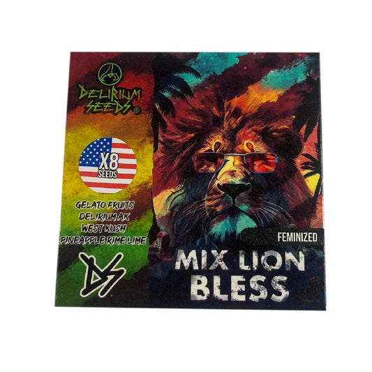 DELIRIUM SEEDS MIX LION BLESS 8 FEM