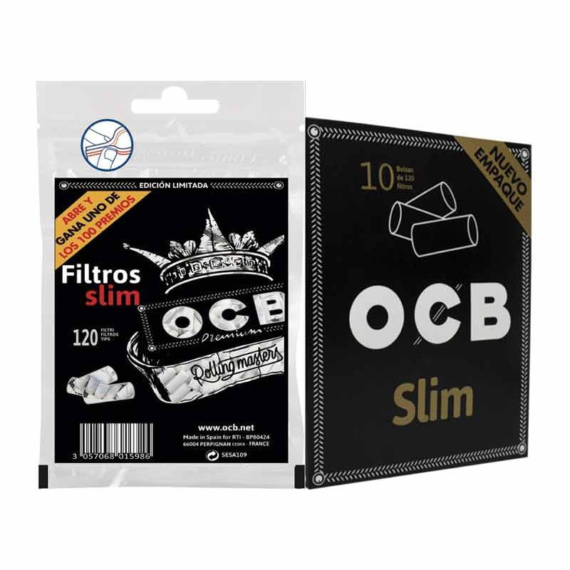 OCB FILTRO PREMIUM SLIM 10UDS