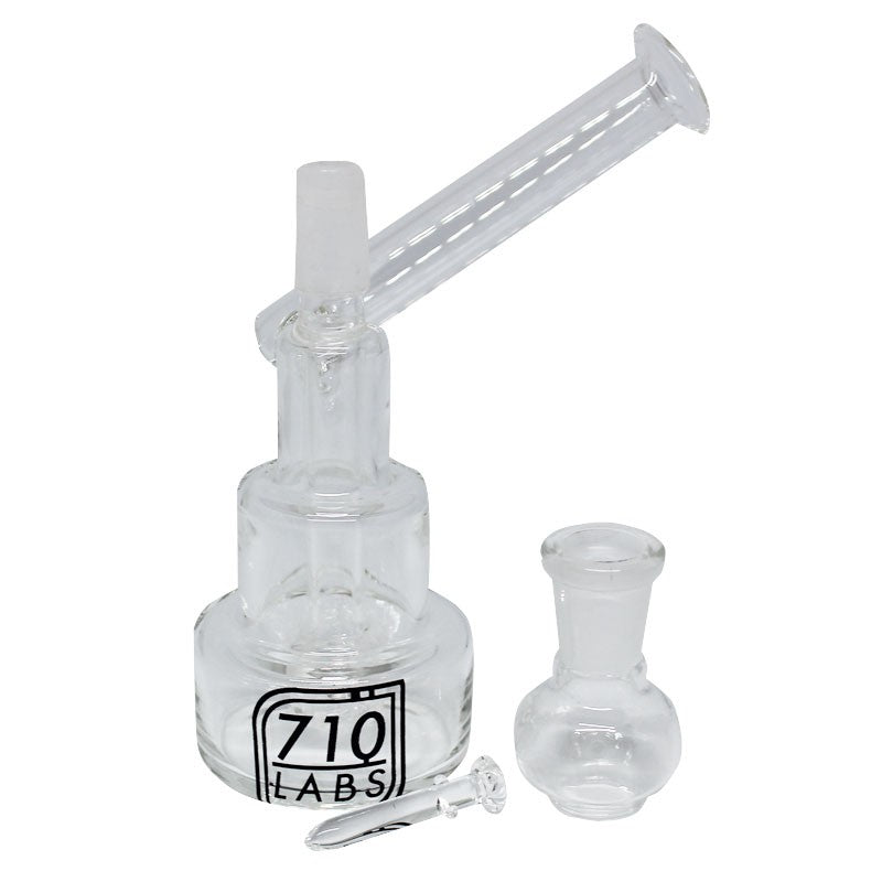 BONG SHOWERHEAD TORTA 12CM MACHO 14MM 710 LABS