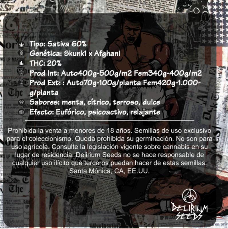 DELIRIUM SEEDS SKUNK POP CULTURE 4UDS