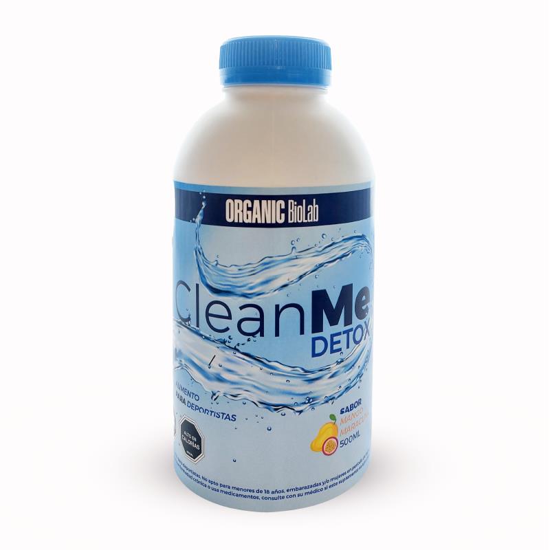 CLEANME DETOX MANGO MARACUYA 500ML ORGANIC BIOLAB