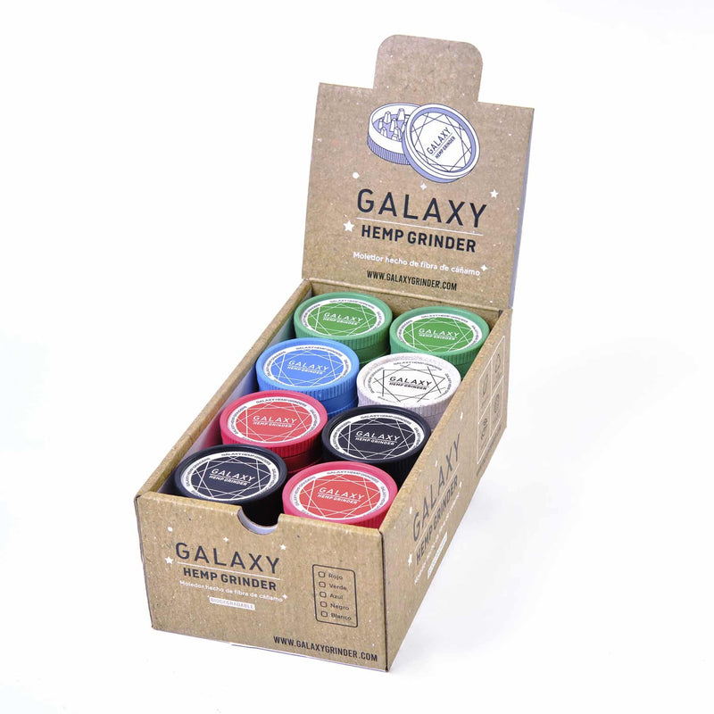 BIODEGRADABLE HEMP GRINDER DISPLAY 24U-GALAXY (DS)