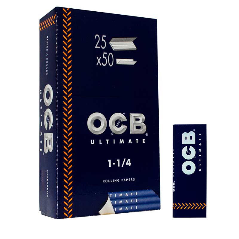 OCB PAPEL ULTIMATE 1 1/4 25UDS