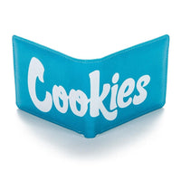 BILLETERA DE ECOCUERO TEXTURIZADO BLUE-COOKIES (DS)