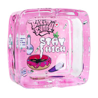 Cenicero Cuadrado (Baked Bunny) vidrio 90mm