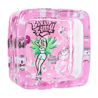 Cenicero Cuadrado (Baked Bunny) vidrio 90mm