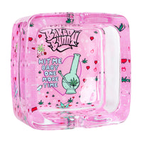 Cenicero Cuadrado (Baked Bunny) vidrio 90mm