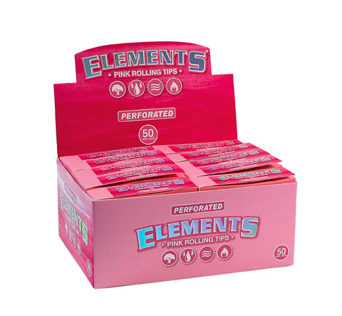 Boquillas o Tips Elements PINK de cartón Prepicado 50 unidades