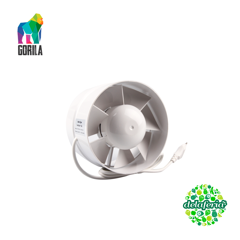 Extractor para Indoor Cableado Gorila 125mm - 140 m3